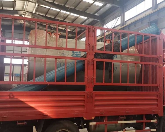 2噸燃氣熱水鍋爐，發(fā)往清徐縣徐溝鎮(zhèn)